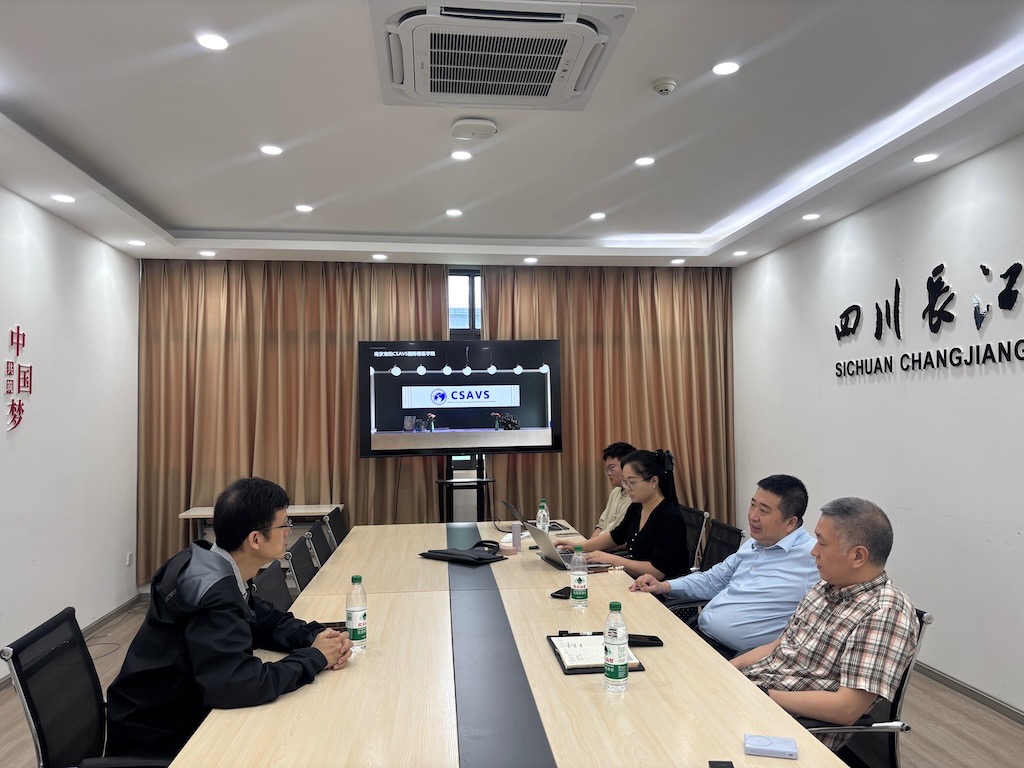 南京宠阳CSAVS来校交流 共探校企合作新路径